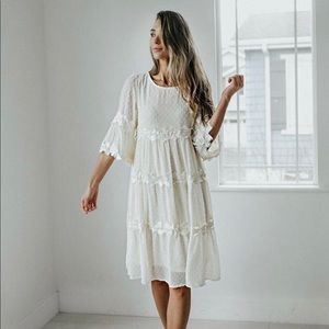 Orange Creek white dress